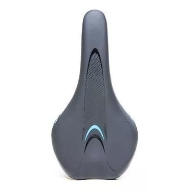 Imagem de Selim Banco De Bike Bicicleta Absolute MTB/SPEED AIRFLOW, Preto, Azul
