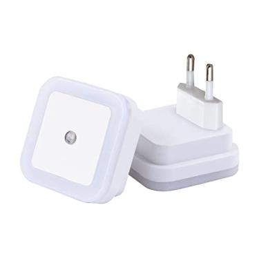 Imagem de Tingpai 1 PCS Sensor noturno montado na parede liga/desliga automático Luzes LED com sensor plug na luz da parede lâmpada da escada pa escada banheiro quarto de crianças ga gem quarto