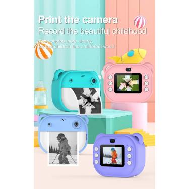 Imagem de Câmera Digital HD para Crianças  Mini Câmera Polaroid  Pode Ser Variada e Imprimível  Presentes para