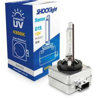 Imagem de Lâmpada Shocklight Xenon D1s 4300k 35w 12v Luz Amarela