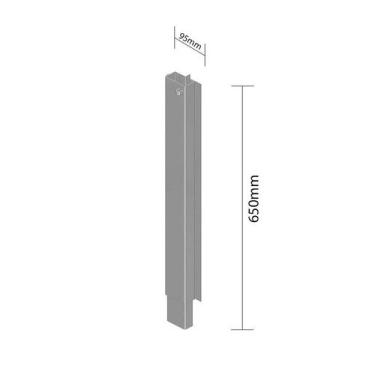 Imagem de Fueiro De Canto Modelo Antigo Superior Direito 650x95 Mm - Fado Implem