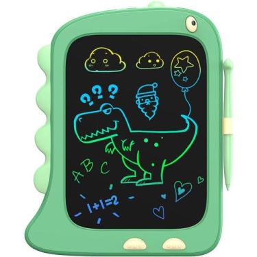 Imagem de Brinquedo para tablet LCD Doodle Board ORSEN 8,5" Green Dinosaur Kids