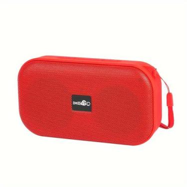 Imagem de Alto-falante Bluetooth portátil IMENSO IMS-S1044 Vermelho