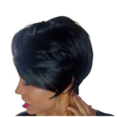 Imagem de Wig/Peruca Talita 100% cabelo humano, sedoso,curto, com ondulação natural