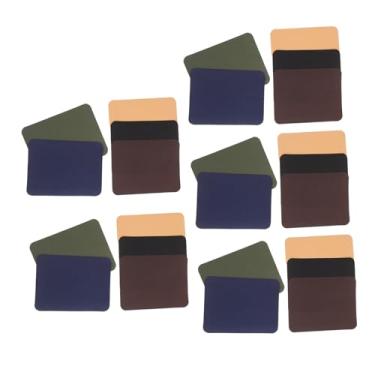 Imagem de Operitacx 30 Unidades Fragmento calça jeans costurar em decalques apliques costura acessorios Acessório de costura ferro em remendos remendo de reparo de buraco de calça Simples suéter pano