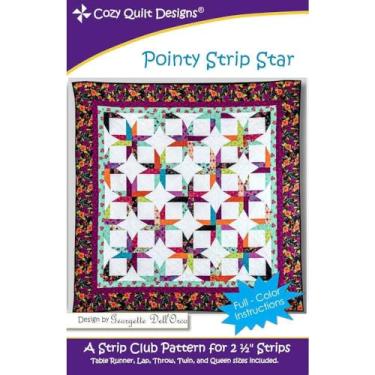 Imagem de Cozy Quilt Designs Padrão de estrela de listras pontudas