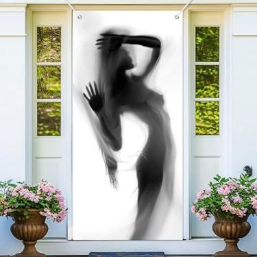 Imagem de Silhueta de corpo de mulher sexy faixa de porta mostra quente sexy menina bonita decoração tema arte corporal para despedida de solteira chá de panela noite de casamento festa de aniversário