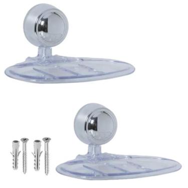 Imagem de Kit 2 Saboneteiras ASTRA KBM/S de Acrílico