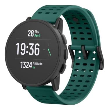 Imagem de U-LIMVE Pulseira de relógio para Suunto 9 Peak Pro/9 Peak/5 Peak/Race/vertical, pulseiras de silicone de 22 mm para Garmin Venu 3/Venu 2/Vivoactive 4/Forerunner 265/Forerunner 255