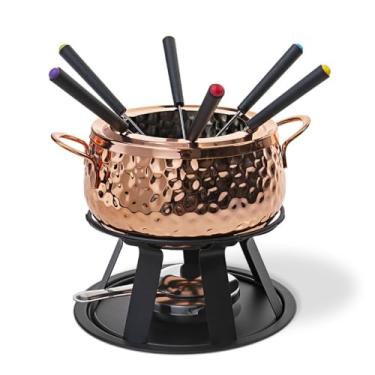 Imagem de Brinox - Conjunto para Fondue 11 peças - Cobre