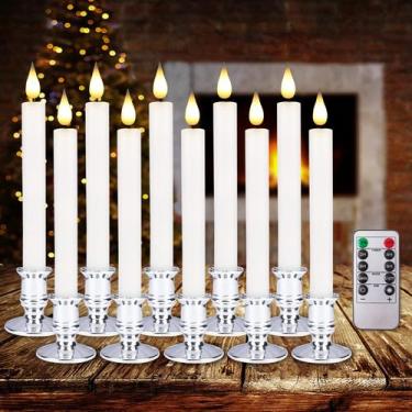 Imagem de Velas de Janela LED Bociks sem Chama - com Temporizador e Controle Rem