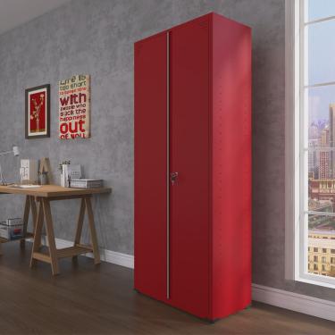 Imagem de Armário 2 Portas Aço 4 Prateleiras AP409SL