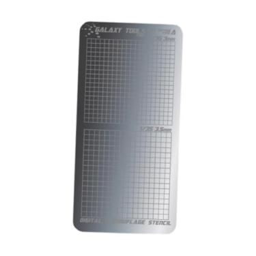 Imagem de Fancyes Folha de mascaramento Tábua de corte fácil Fita adesiva Tapete de corte Acessórios aço inoxidável Design dupla face para artesanato de adultos, Style a