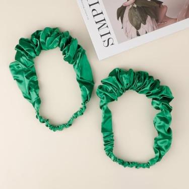 Imagem de Bandanas trançadas de malha – Acessórios de cabelo macio para looks femininos modernos de outono e inverno