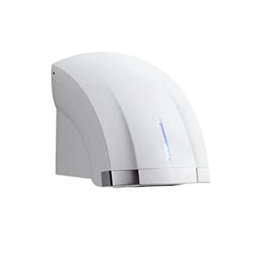 Imagem de Secador de mãos, secador de mãos por indução automática, secador de mãos de banheiro, secador de mãos com sensor de parede, secador de mãos de ar quente/frio, 1800W, secador de mãos com sensor de