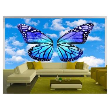 Imagem de Papel De Parede 3D Arte Asas Selfie Insta Cores 3,5M Tra302 - Você Dec