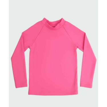 Imagem de Blusa Infantil Praia Praia Proteção UV Marisa Tam 1 a -59014, Rosa, 4