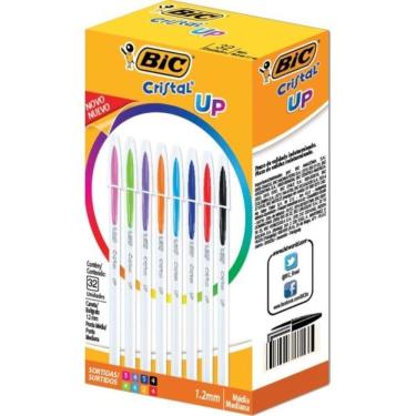Imagem de Caneta Esferográfica Cristal Up Colors 32un - Bic