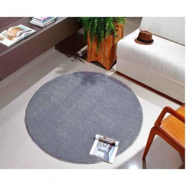 Imagem de Tapete Sala Esc. 1,50 Redondo Antide. Classic Vários Modelos Titulos Classic Cinza