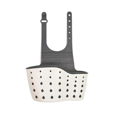 Imagem de Cesto Organizador Ajustável Para Pia De Cozinha, Suporte De Drenagem D