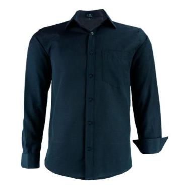 Imagem de Camisa Social Manga Longa Lbl Clássica Com Bolso Passa Fácil 3006 - LB