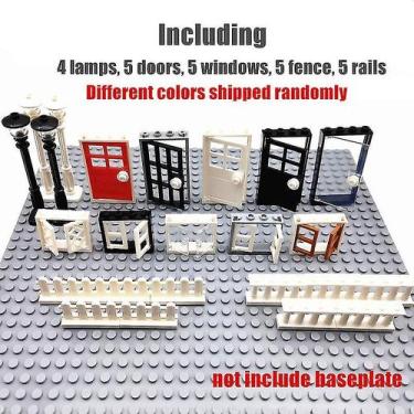 Imagem de Brinquedos de construção: City Doors, janelas, blocos para crianças - 