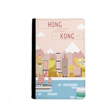 Imagem de Porta-passaporte Hong Kong Traditional Visiting Harbour Notecase Burse Carteira porta-cartões
