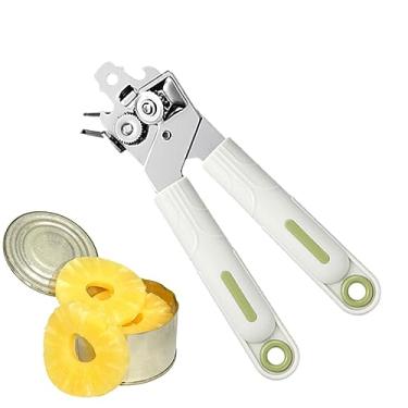 Imagem de Abridor de latas | Cortador de tampa de lata para economizar esforço com orifício de cabide - Utensílios de cozinha para temperos enlatados, atum enlatado, frutas enlatadas, molho de salada enlatado, pasta de tomate enlatada Maidong