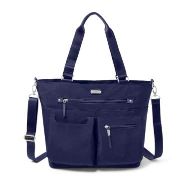 Imagem de Baggallini Bolsa Any Day com alça para celular RFID, Azul marino, One Size