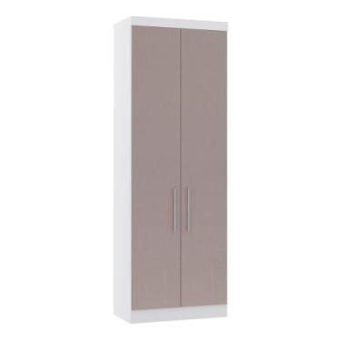 Imagem de Guarda Roupa Dormitório Modulado Alpes 2 Portas c/ Cabideiro - Módulo 