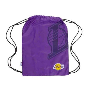 Imagem de Mochila Saquinho NBA Legend Lakers Roxo 075991-48 - SESTINI