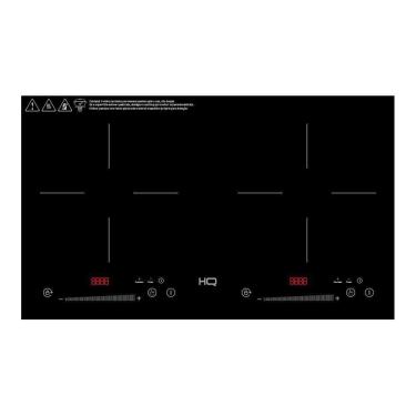 Imagem de Cooktop De Indução HQ 2 Bocas Portátil 3500W Preto HQ-IDE3502S 220V