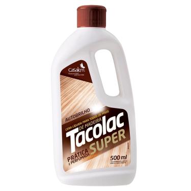 Imagem de Cera liquida autobrilho perfumada tacolac super frasco 500ML