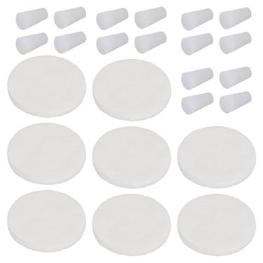 Imagem de 8 Filtros de Café Reutilizáveis para Infusão a Frio e 12 Rolhas de Substituição, Filtros Feltro e Tampões Silicone Compatíveis com a Cafeteira Toddy Cold Brew System