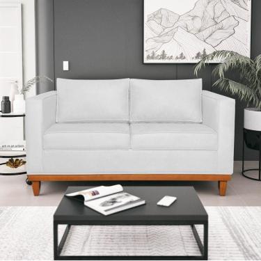 Imagem de Sofá 2 E 3 Lugares Europa 180 Cm Estilo Conforto E Elegância Corano - Amarena Móveis Branco
