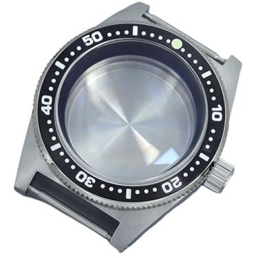 Imagem de Caixa de relógio mecânica à prova d'água vintage de aço inoxidável para relógio Seiko Nh34 Nh35 Nh36 Nh38 Movimento 62MAS, Tampa inferior sólida 1, Caixa de relógio de luxo