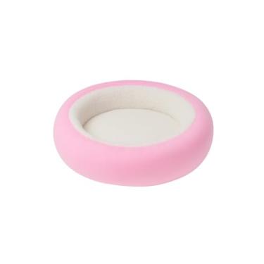 Imagem de Cama Pet Colors Antiderrapante – Caminha Macia e Aconchegante para Cães e Gatos(Rosa,G (70x70))