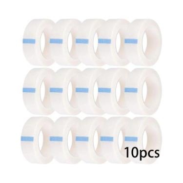 Imagem de Fita Micropore Para Cílios, Fitas Para Abaixo Dos Olhos, 3, 10, 50 Peç