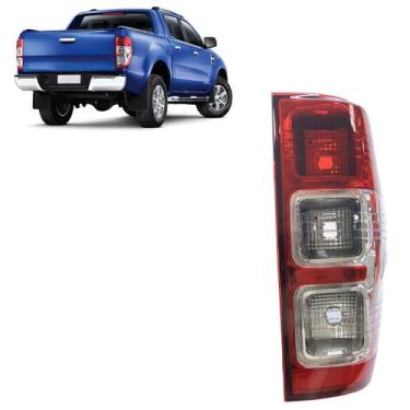 Imagem de Lanterna Traseira Ranger 2013 2014 2015 2016 Bicolor Liso Acrílico - A