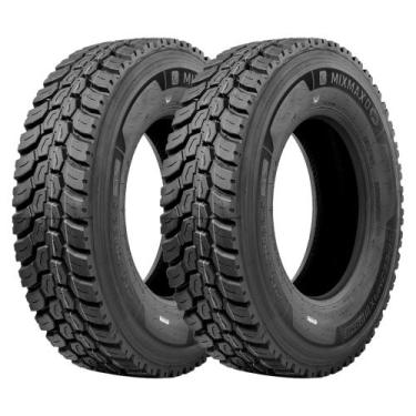 Imagem de Jogo 2 Pneus Speedmax Prime Aro 22.5 Mixmax D 295/80R22.5 152/148K 18 