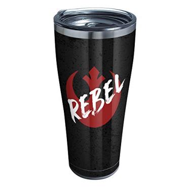 Imagem de Tervis Copo isolado Star Wars de parede tripla mantém as bebidas frias e quentes, 850 g - Aço inoxidável, Rebels