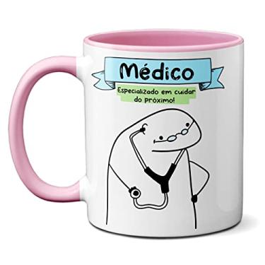 Imagem de Caneca Médico 6 Anos Estudando Para Estudar a Vida Toda (Rosa)