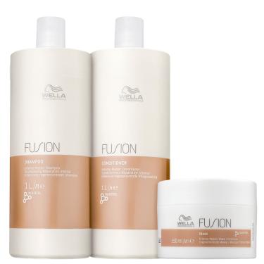 Imagem de Kit Wella Professionals Fusion Trio Super Salon (3 Produtos)