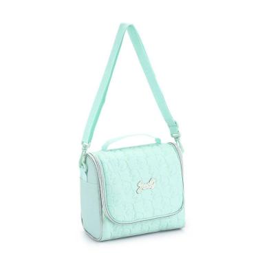 Imagem de Lancheira Bolsa Térmica Unicórnio Basic - Verde Reforçada