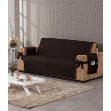 Imagem de Kit Capa Protetora Pra Sofa Matelado Com Laço 3 Lugares Menor Preço Ma