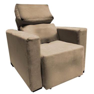 Imagem de Poltrona Do Papai E Mamae Retratil e Reclinavel Florença Cappuccino - 