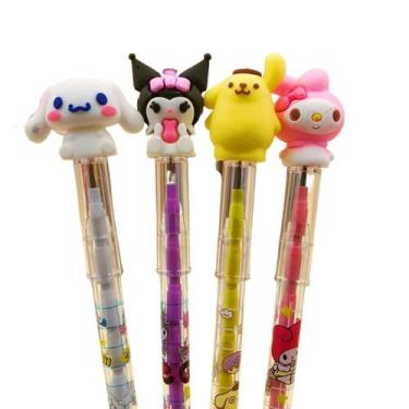 Imagem de Lapiseira Troca Ponta Sanrio Hello Kitty My Melody Kuromi - Kawaii