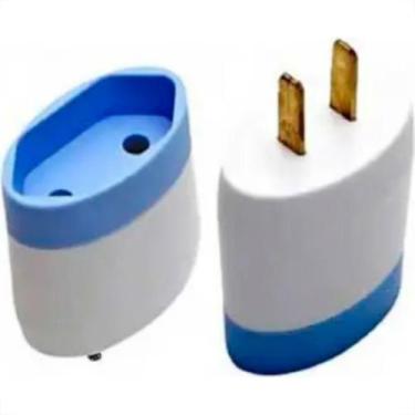 Imagem de Pino Adap.2P Chato/Americ 15A Daneva1636