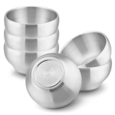 Imagem de Conjunto de 6 Taças Infantis HAware 12oz em Aço Inoxidável SUS304