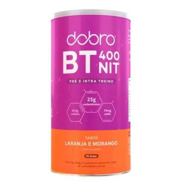 Imagem de BT Nitrato Dobro Laranja e Morango (450g) - Pré e Intra Treino